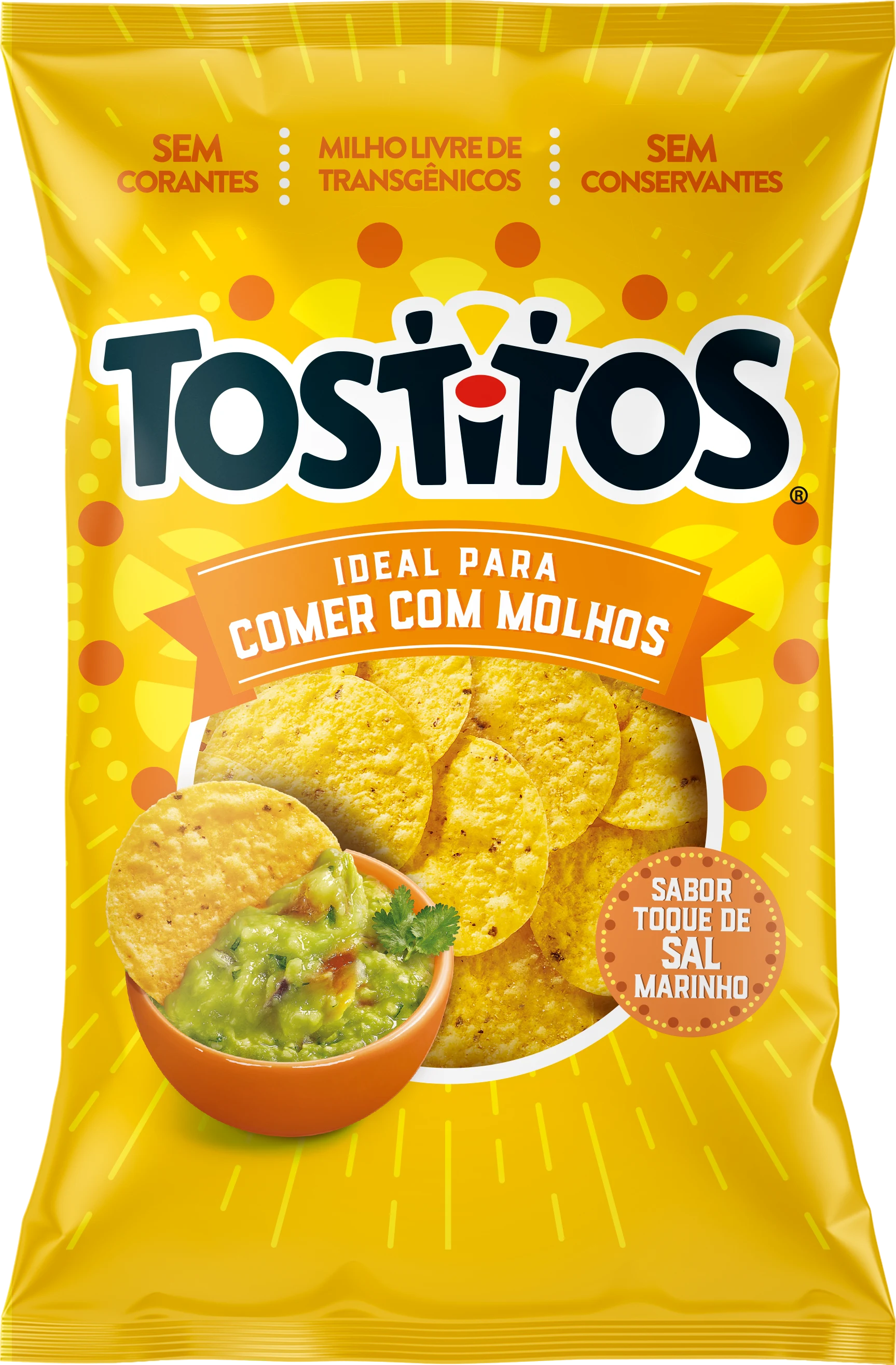 TOSTITOS® sabor Toque de Sal Marinho