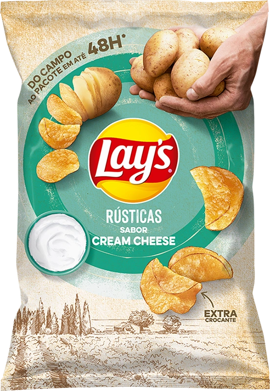Lay’s® Rústicas Sabor Cream Cheese