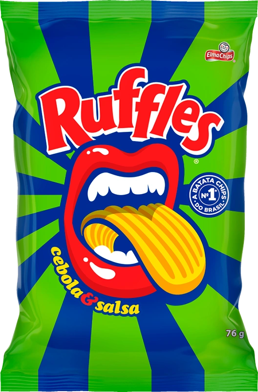 Ruffles® Sabor Cebola & Salsa