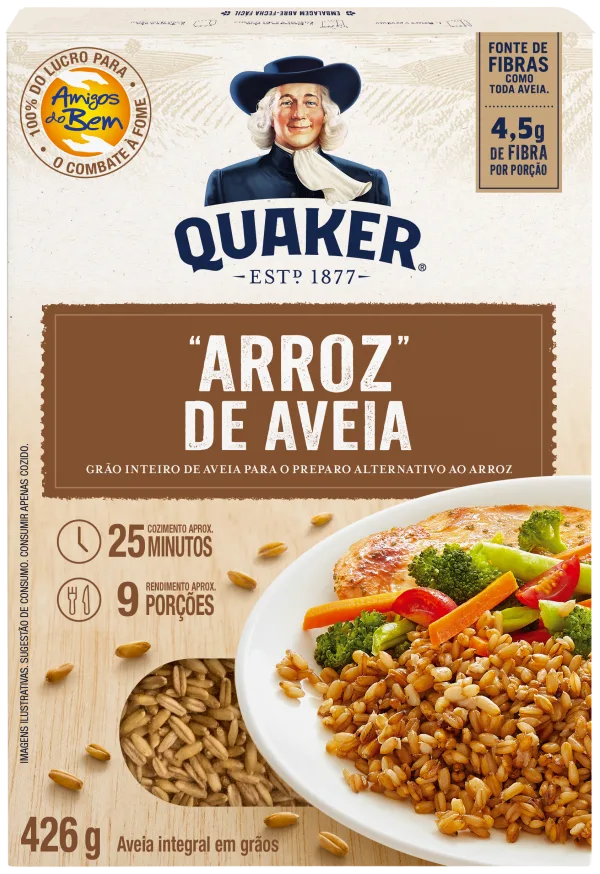 “Arroz” de Aveia​ Quaker®