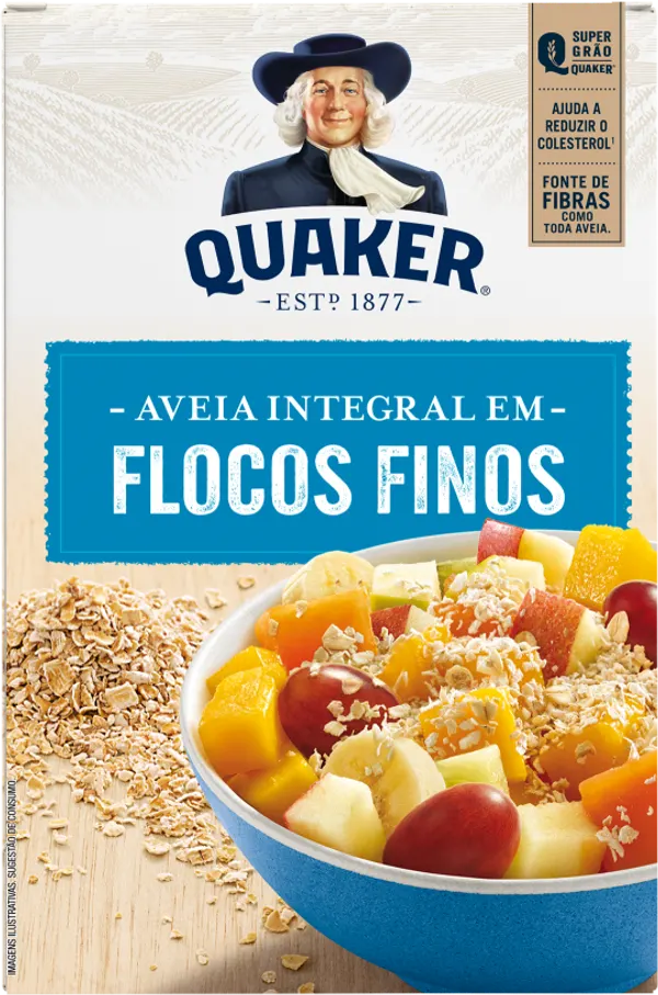 Aveia Integral em Flocos Finos​ Quaker®